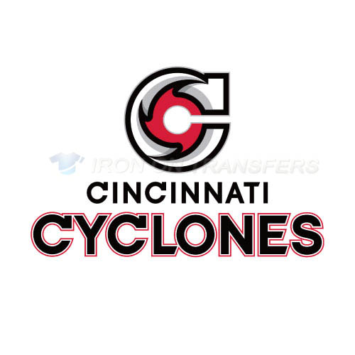 Cincinnati Cyclones Iron-on Stickers (Heat Transfers)NO.9239